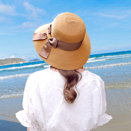 【韩版大檐太阳帽】_海边沙滩帽图片_夏天女草帽价格_搭配分享 - 爱