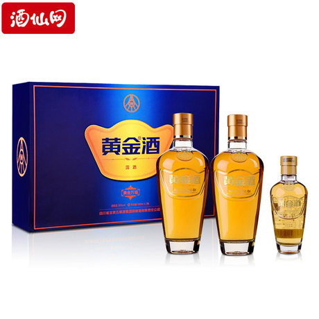 【特惠礼盒】_五粮液黄金酒图片_酒仙网白酒价格_搭配分享 - 爱逛街