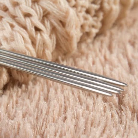 金属不锈钢毛线针长针 编织 工具棒针 织毛线针手工diy编织工具