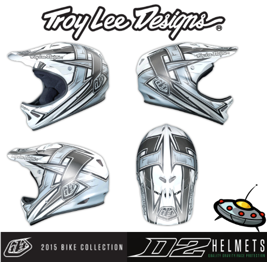 

велошлем Troy Lee Designs D2 2015 TLD DH KALI FOX POC