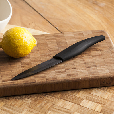 4寸瓜果刀婴儿童绿色健康黑色陶瓷水果刀小刀精致锋利厨刀具正品