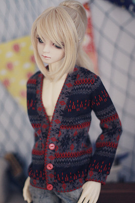 taobao agent [Endless] BJD/SD baby clothes cardigan Daily clothes men's uncle 17 male 13 male top BJD baby clothes