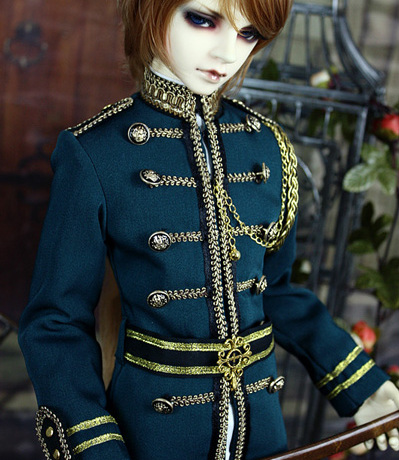 soom ip sd 1/3 bjd 叔用復古短軍裝