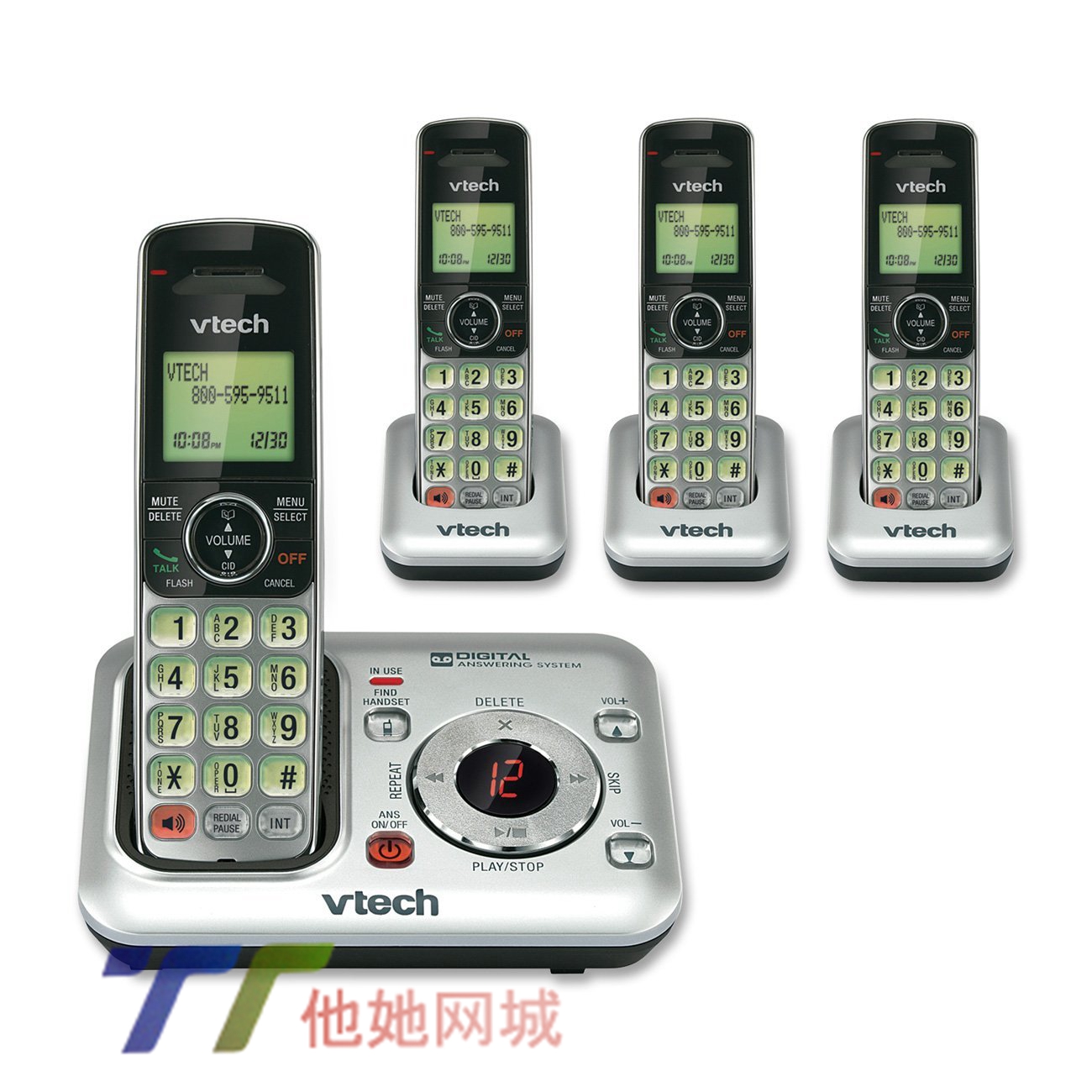 

Проводной и DECT-телефон Vtech CS6429-4 DECT 6.0