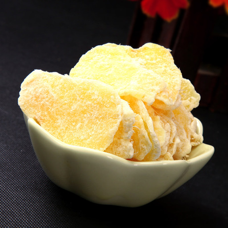 凤凰特产张家界泡茶生姜片姜糖姜片休闲零食208g 2份减一元