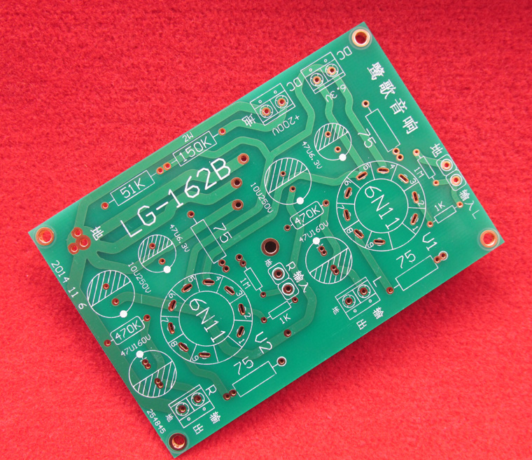 

PCB плата LG162BK 6N11/6DJ8 SRPP