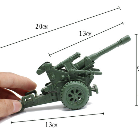 榴弹炮 经典军事模型1:36场景 儿童玩具心理沙盘厂家直销批发