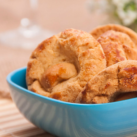 英记腰果酥150g纯手工无防腐剂特产饼干传统零食糕点心满额包邮