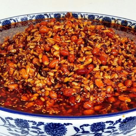 热烈推荐四川街子古镇士特产熊家婆纯手工制作500g散装香五仁