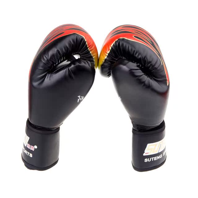 

периферийные устройства USB PU Leather Boxing Training Gloves MMA Flame Muay Thai Punc