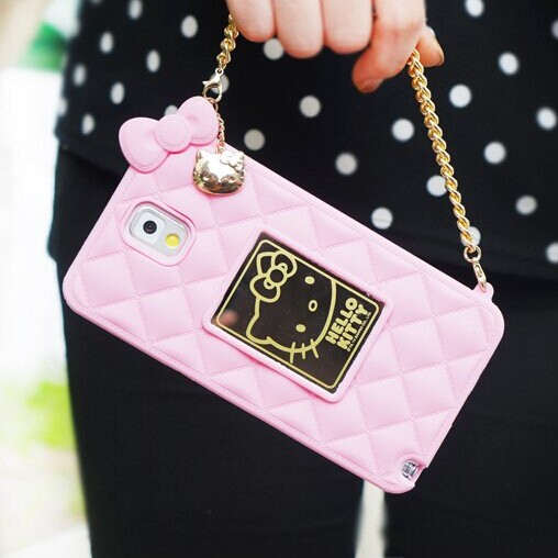 

Чехлы, Накладки для телефонов, КПК Hello kitty Kitty Note2/3/4 N7100 S5