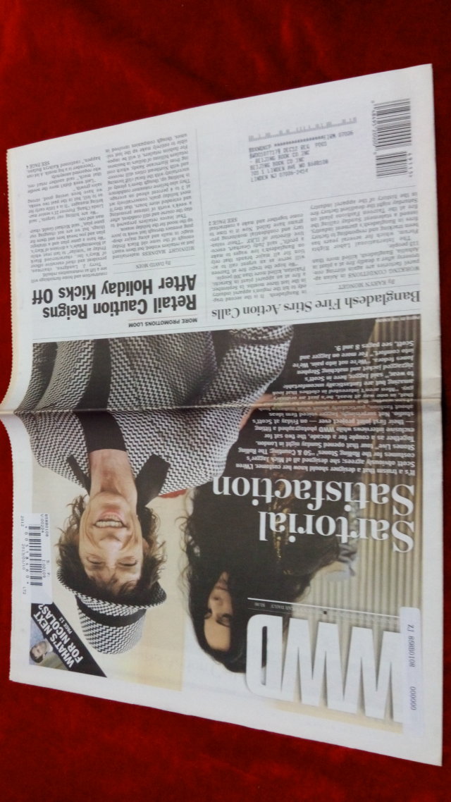 

WWD WOMEN'S WEAR DAILY 2012/11/26
