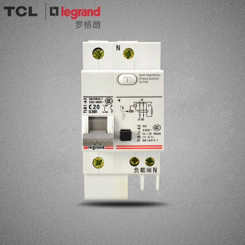 

Автоматический выключатель дифференциального тока TCL DPN 1P+N 20A