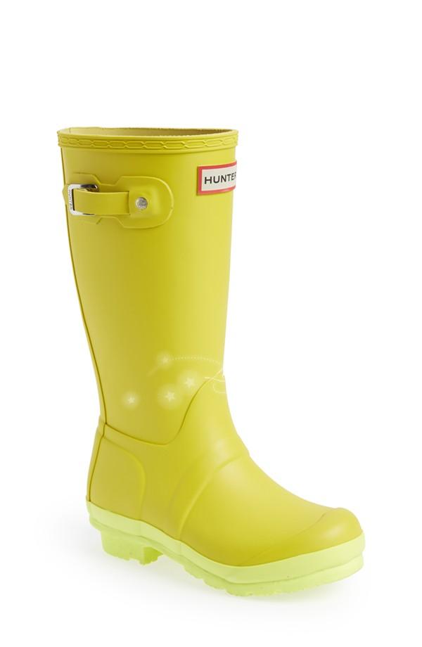 

Резиновые сапоги детские Hunter 'Original Contrast Sole' 14