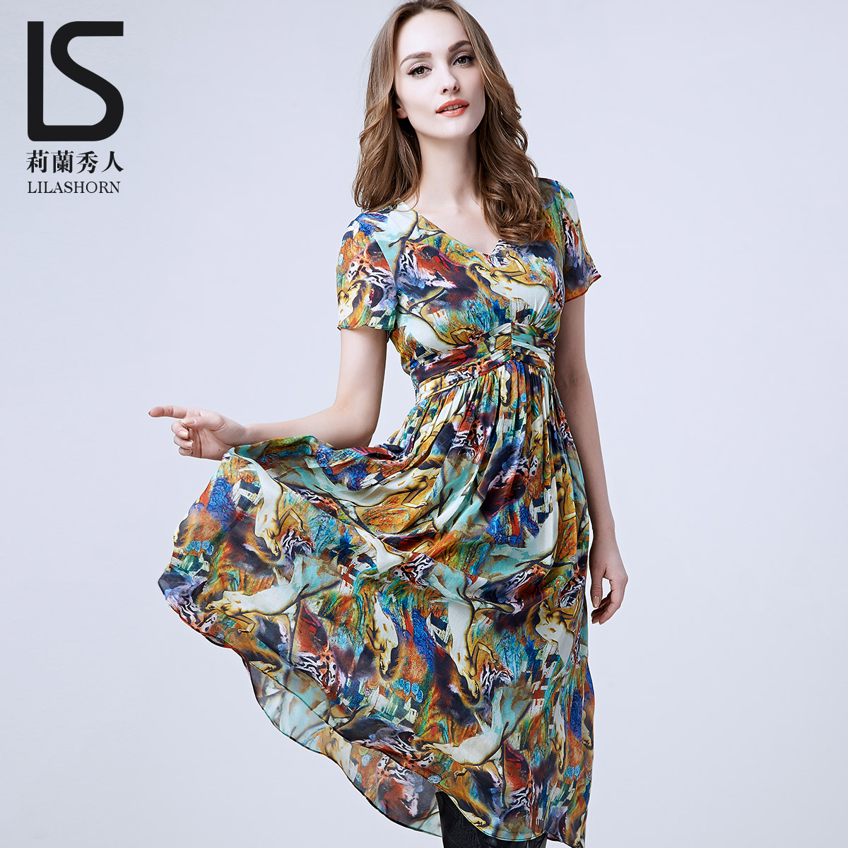

Женское платье Lilashorn d9002517 2015 100%