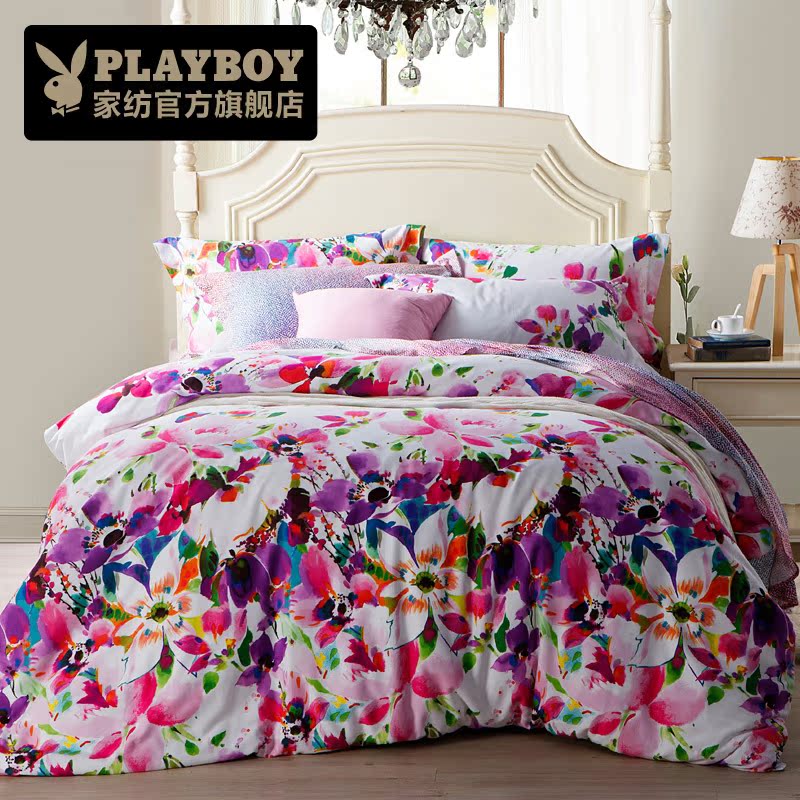 

Комплект постельного белья Playboy pbsjt/mm0009