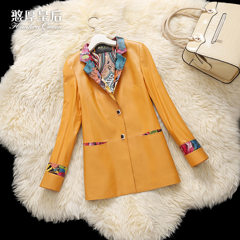 

Кожаная куртка Hanhou queen HQ15/hhf51051 2015