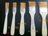 Комплект, гуашь, краска, акрил, нейлоновая детская кисть для письма, 5 шт