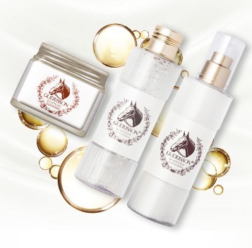 聚美急速免税店代购】九朵云奇迹马油水乳超值套装 爽肤水乳液