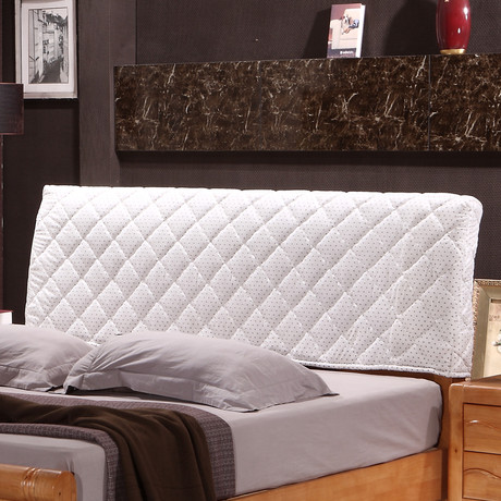 5m防尘保护夹棉布艺1.8米床头罩