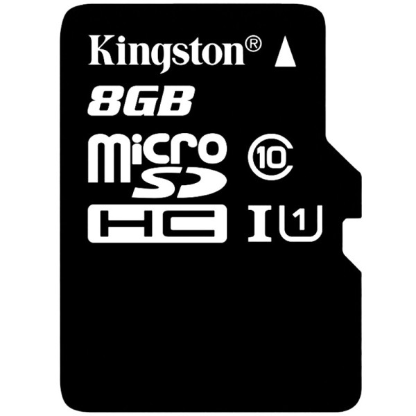 

Карта памяти KingSton TF 8G Class10 48M/S UHS-I