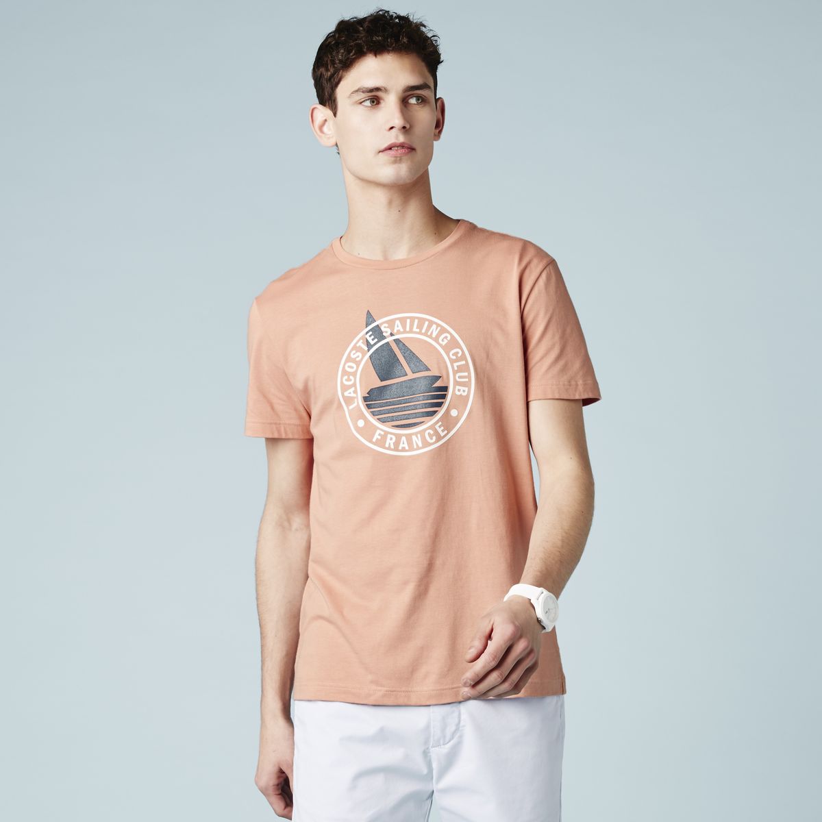 

Футболка мужская Lacoste th96509ami1