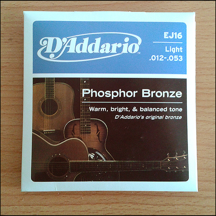 

Струны для гитар D'Addario EJ16 012-053