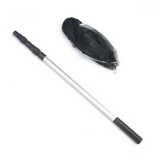 Сачок рыболовный 1.5米铝合金抄网小孔可折叠收缩抄网便携垂钓用品捞鱼网鱼具用品 Ya Jie outdoor