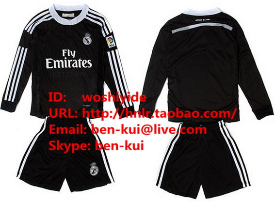 

Футбольная форма OTHER 14/15 Real Madrid Third Away Black Dragon Long Sleeve Kids