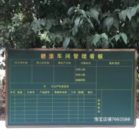 Школьная зеленая доска таблица/управление предприятиями Канбан/деревенские дела общедоступная колонка 1,2x2 метра 120 Юань/квадратный метр