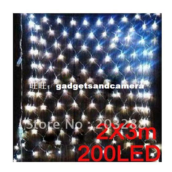 

$10 Off Per $100 Order+ 2mx3m 200 LED Web Net Fairy White Li