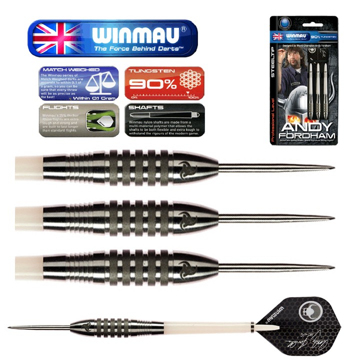

Дротики для дартса Winmau Andy Fordham 22/24