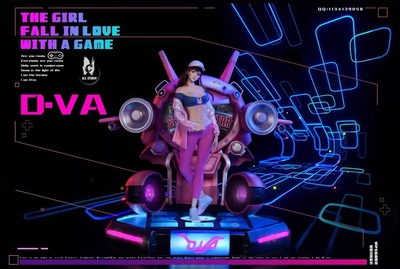 taobao agent With LED light NC DVA game girl series first bombs cute sexy GK limited statue hand -made model