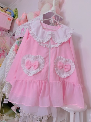 taobao agent Cute doll with bow, jacket for princess, doll collar, fitted