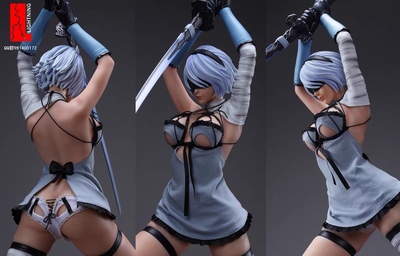 taobao agent State Lightning Studio 2B Miss 1/4 GK statue