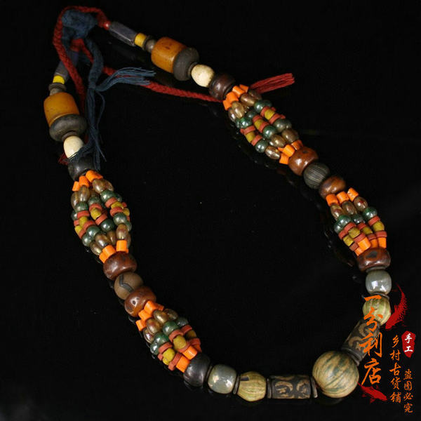 Ожерелье из воскового агата, четки из круглых бусин, портативная ручка, браслет, с драгоценным камнем