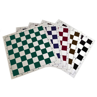 PVC кожа международный стандарт конкуренция шахматы Виниловая шахматная плата, 51x51 см.