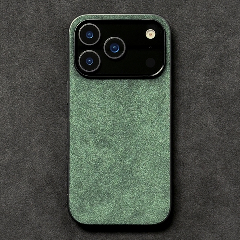 ALCANTARA Suede Microfiber 17, 17 Air, 17 Pro, 17 Pro Max iPhone Case