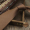 Коробка с коричневым вязанием + тот же карманный платок