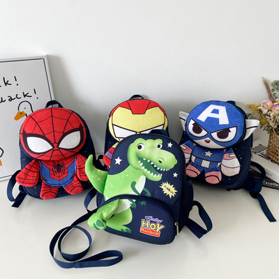 taobao agent Children's school bag for boys, cute dinosaur, backpack