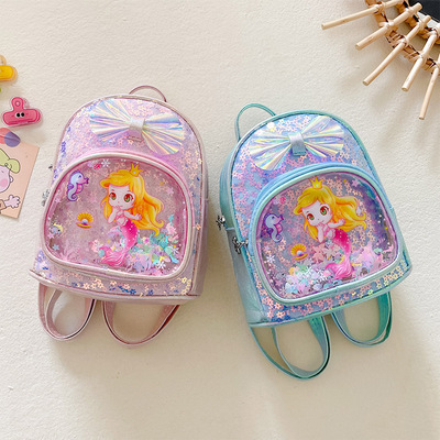 taobao agent School bag, children's shoulder bag, backpack for princess girl's