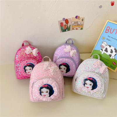 taobao agent Children's school bag, shoulder bag, cute nail sequins, one-shoulder bag, small bag, backpack for princess