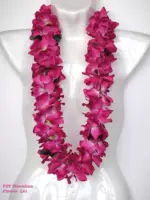 Гавайская травяная юбка с пляжным цветочным кольцом опоры Hawaiian Hula Flower Lei