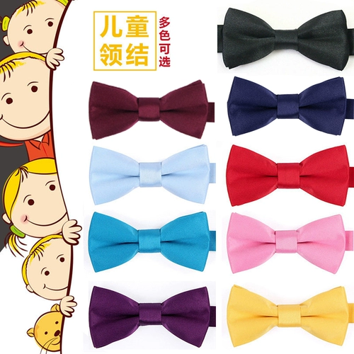 Детская красная галстук-бабочка для мальчиков, детский аксессуар с бантиком, в корейском стиле