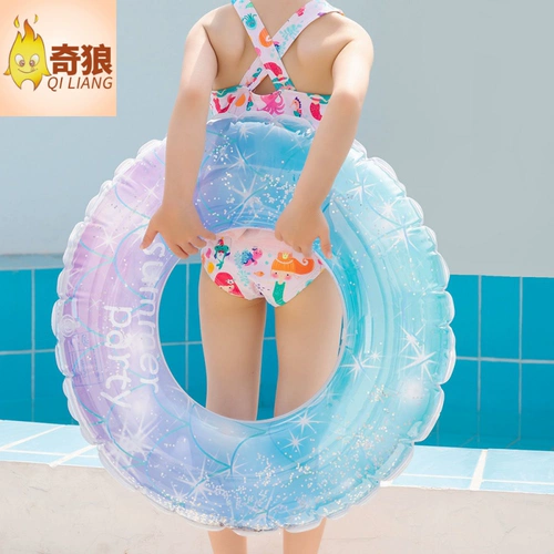 Надувной плавательный круг для взрослых, увеличенная толщина, популярно в интернете