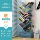 Giá sách sàn nhiều tầng giá bàn học sinh đơn giản phòng khách phòng ngủ đơn giản tủ sách nhỏ lưu trữ bàn - Kệ