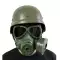Mô phỏng mặt nạ phòng độc đạo cụ dành cho trẻ em và người lớn trò chơi thiết bị chiến thuật mũ bảo hiểm gà đạo cụ mô hình mặt nạ bom nước 