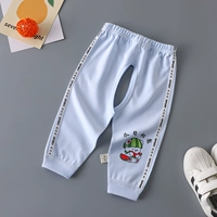 Лысый синий QK Открытая промежностная дыня выглядит синим