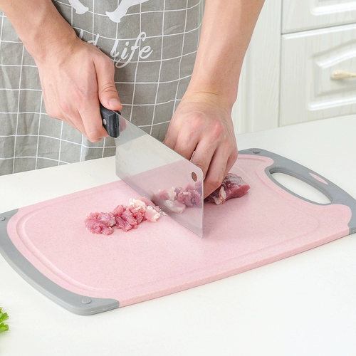 Пшеничная соломенная режущая кухня режущая доска пластиковая домохозяйственная фрукты мелкая рубка