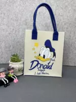 Шуанпин Дональд Дак Лысый синий+белый (30*26*10)